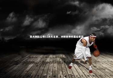 南宫娱乐官网-意大利队公布11月大名单，冲刺世界杯最后希望